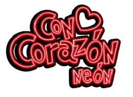 CON CORAZÓN NEÓN logo