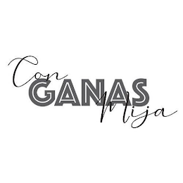 CON GANAS MIJA logo