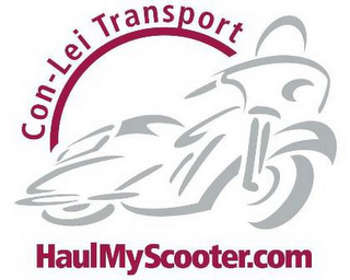 CON-LEI TRANSPORT HAULMYSCOOTER.COM logo