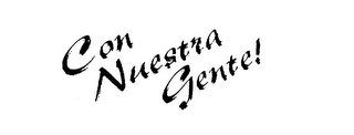 CON NUESTRA GENTE! logo