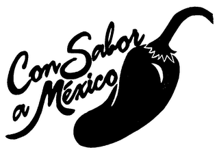 CON SABOR A MEXICO logo
