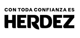 CON TODA CONFIANZA ES HERDEZ logo