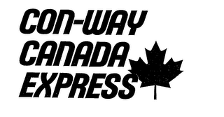 CON-WAY CANADA EXPRESS logo