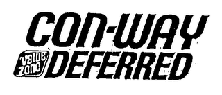 CON-WAY DEFERRED VALUE ZONE