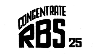 CONCENTRATE RBS 25 logo