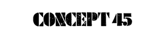 CONCEPT 45 logo