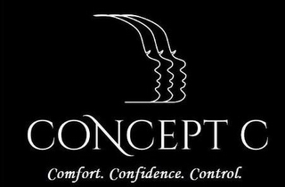 CONCEPT C COMFORT. CONFIDENCE. CONTROL. logo