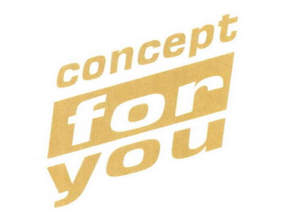 CONCEPT FOR YOU logo