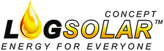 CONCEPT LOGSOLAR ENERGY FOR EVERYONE logo