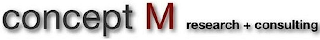 CONCEPT M RESEARCH + CONSULTING logo
