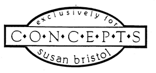 CONCEPTS EXCLUSIVELY FOR SUSAN BRISTOL logo