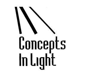 CONCEPTS IN LIGHT logo