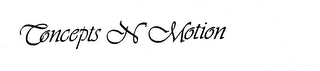 CONCEPTS N MOTION logo