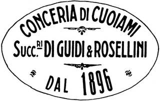 CONCERIA DI CUOIAMI SUCC.RI DI GUIDI & ROSELLINI DAL 1896 logo