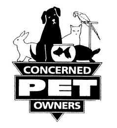 CONCERNED PET OWNERS logo