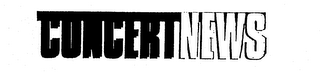 CONCERT NEWS logo