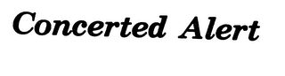 CONCERTED ALERT logo