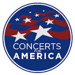 CONCERTS FOR AMERICA logo
