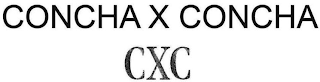 CONCHA X CONCHA CXC logo