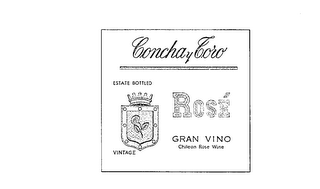 CONCHA Y TORO ROSE GRAN VINO ESTATE BOTTLED VINTAGE logo
