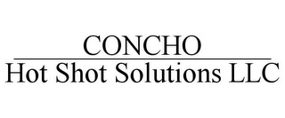 CONCHO HOT SHOT SOLUTIONS LLC logo