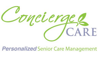 CONCIERGE CARE PERSONALIZED SENIOR CARE MANAGEMENT logo