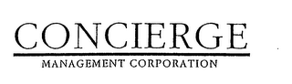 CONCIERGE MANAGEMENT CORPORATION logo