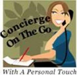 CONCIERGE ON THE GO WITH A PERSONAL TOUCH logo