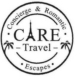 · CONCIERGE & ROMANTIC · ESCAPES · CARE- TRAVEL - logo