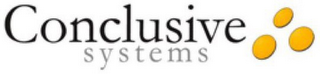CONCLUSIVE SYSTEMS logo