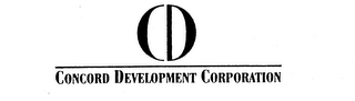 CONCORD DEVELOPMENT CORPORATION CD logo