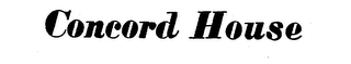 CONCORD HOUSE logo