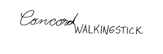 CONCORD WALKING STICK logo