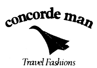 CONCORDE MAN TRAVEL FASHIONS logo