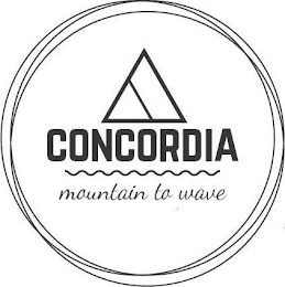 CONCORDIA MOUNTAIN TO WAVE logo