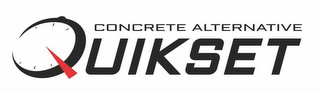 CONCRETE ALTERNATIVE QUIKSET logo