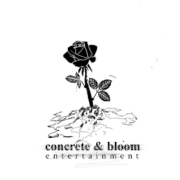 CONCRETE & BLOOM ENTERTAINMENT logo