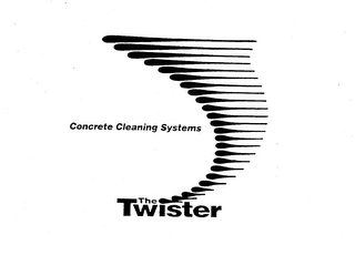 CONCRETE CLEANING SYSTEMS THE TWISTER logo