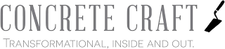 CONCRETE CRAFT TRANSFORMATIONAL, INSIDEAND OUT. logo