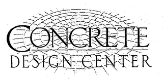 CONCRETE DESIGN CENTER logo