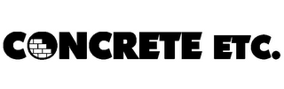 CONCRETE ETC. logo