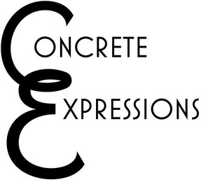 CONCRETE EXPRESSIONS logo