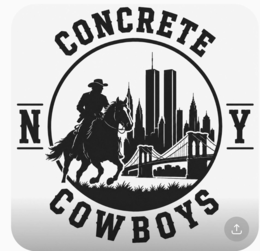 CONCRETE N Y COWBOYS logo