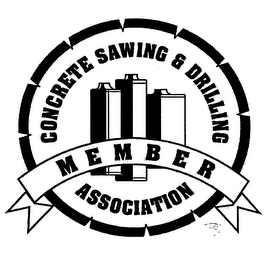 CONCRETE SAWING & DRILLING ASSOCIATION MEMBER logo