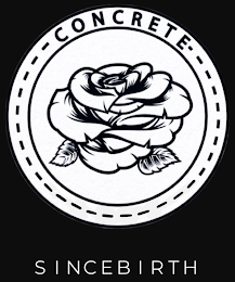 CONCRETE SINCEBIRTH logo