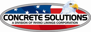 CONCRETE SOLUTIONS A DIVISION OF RHINO LININGS CORPORATION logo