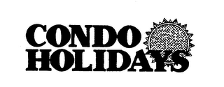 CONDO HOLIDAYS logo