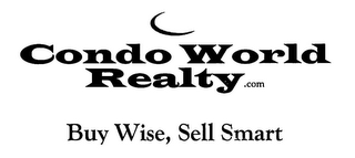 CONDO WORLD REALTY.COM BUY WISE, SELL SMART logo