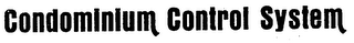 CONDOMINIUM CONTROL SYSTEM logo