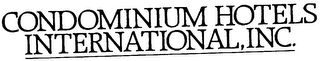 CONDOMINIUM HOTELS INTERNATIONAL, INC. logo